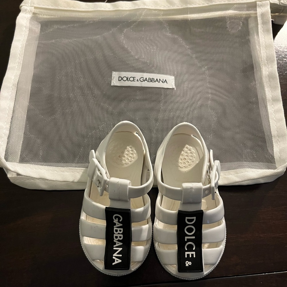 Dolce and gabbana jelly sandals